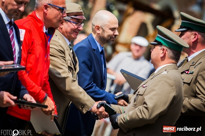 Zdjęcie w galerii na portalu naszraciborz.pl: 20 maja święto Straży Granicznej na raciborskim zamku wiadomości z regionu