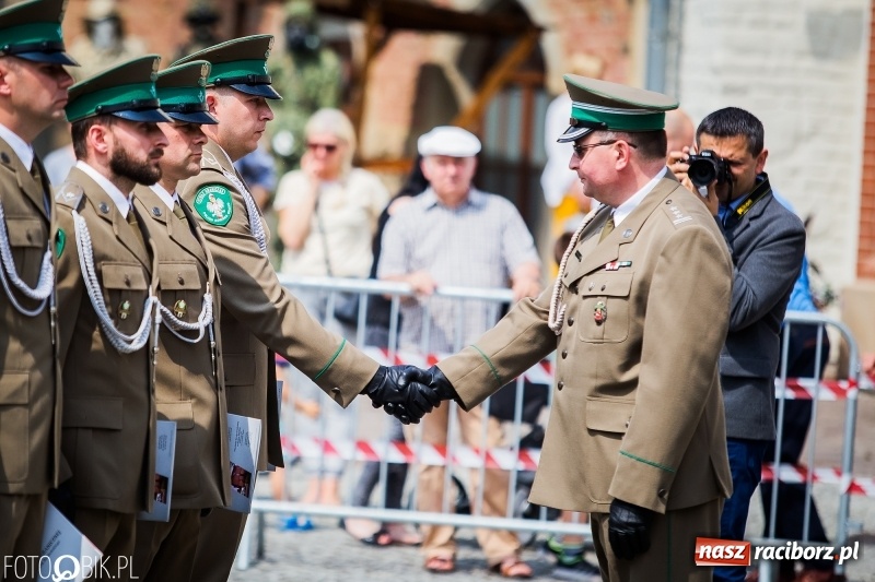 Zdjęcie w galerii na portalu naszraciborz.pl: 20 maja święto Straży Granicznej na raciborskim zamku wiadomości z regionu