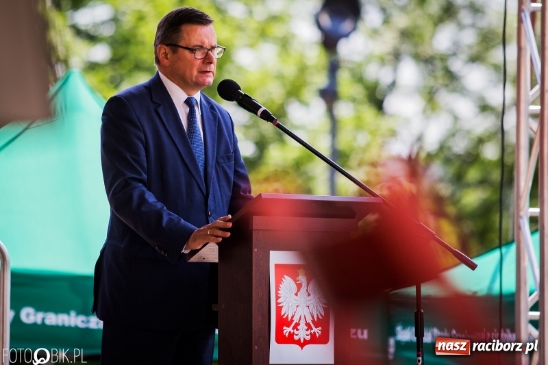 Zdjęcie w galerii na portalu naszraciborz.pl: 20 maja święto Straży Granicznej na raciborskim zamku wiadomości z regionu