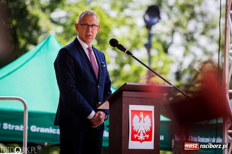 Zdjęcie w galerii na portalu naszraciborz.pl: 20 maja święto Straży Granicznej na raciborskim zamku wiadomości z regionu