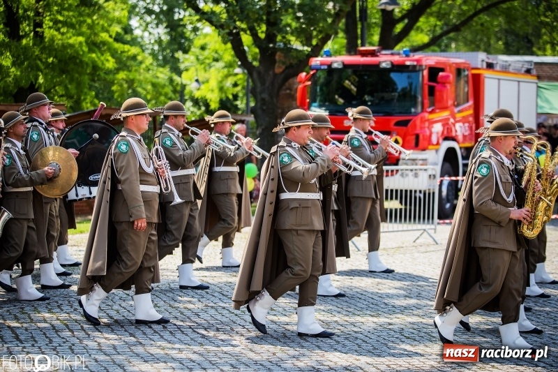 Zdjęcie w galerii na portalu naszraciborz.pl: 20 maja święto Straży Granicznej na raciborskim zamku wiadomości z regionu
