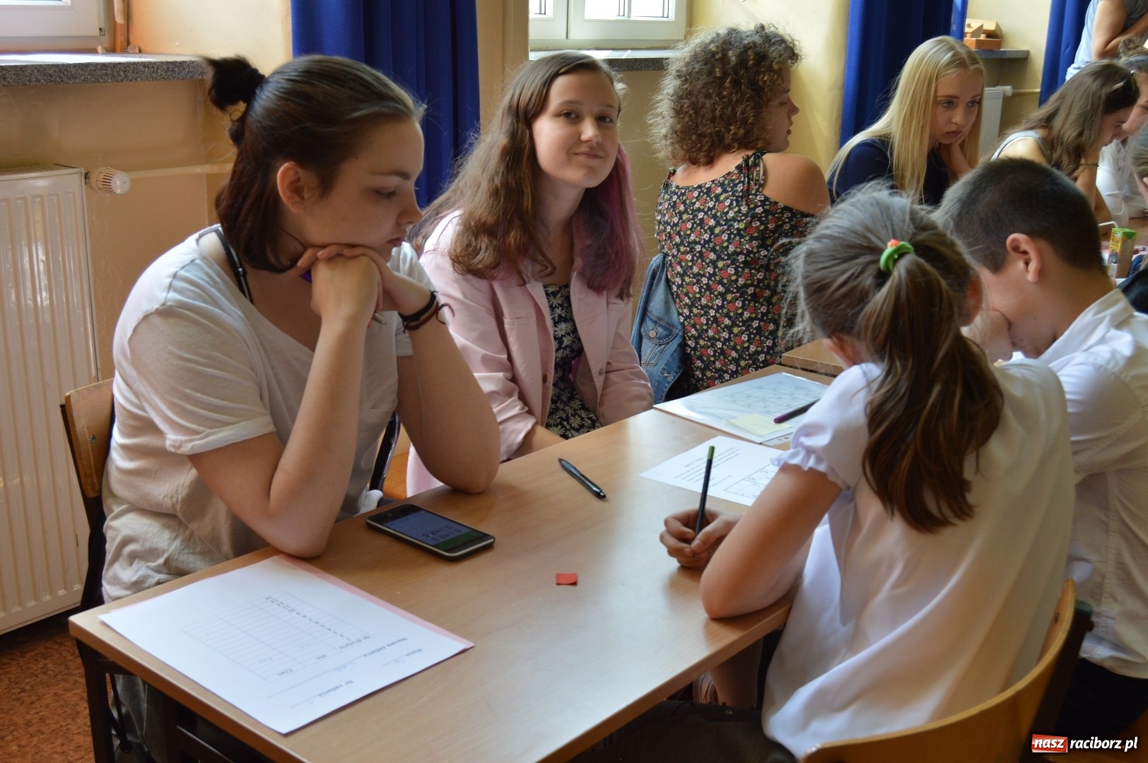 Zdjęcie w galerii na portalu naszraciborz.pl: XIII powiatowy Matematyczny Czar Par w SP4 wiadomości z regionu