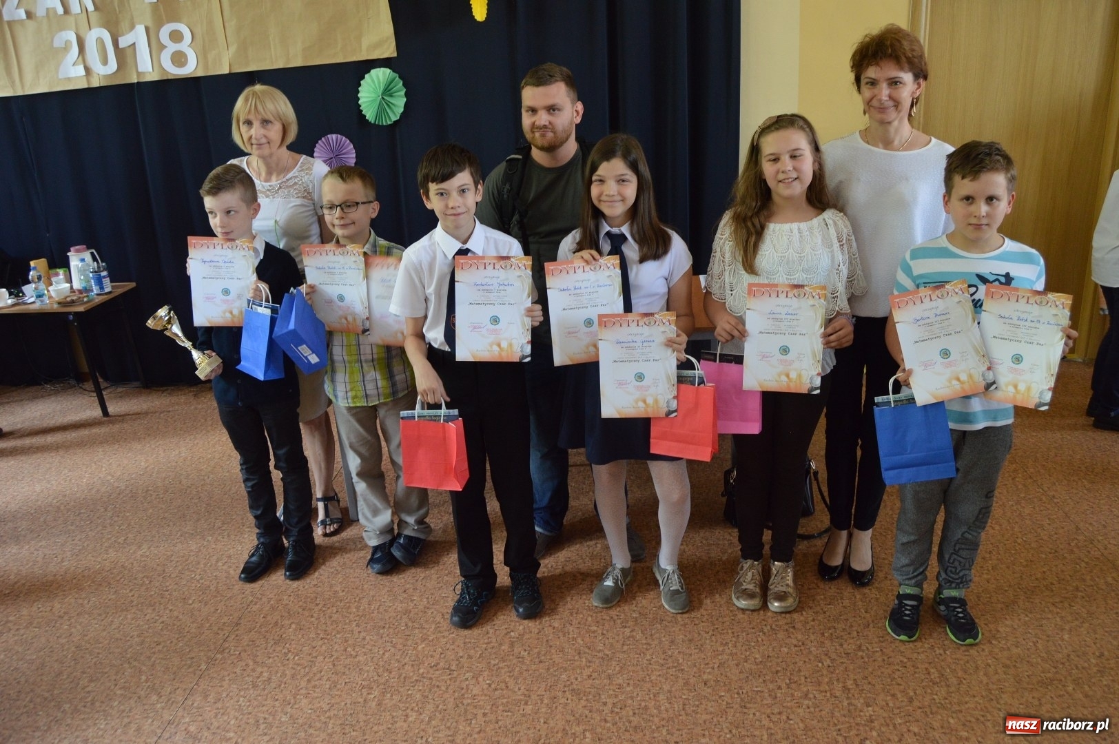 Zdjęcie w galerii na portalu naszraciborz.pl: XIII powiatowy Matematyczny Czar Par w SP4 wiadomości z regionu