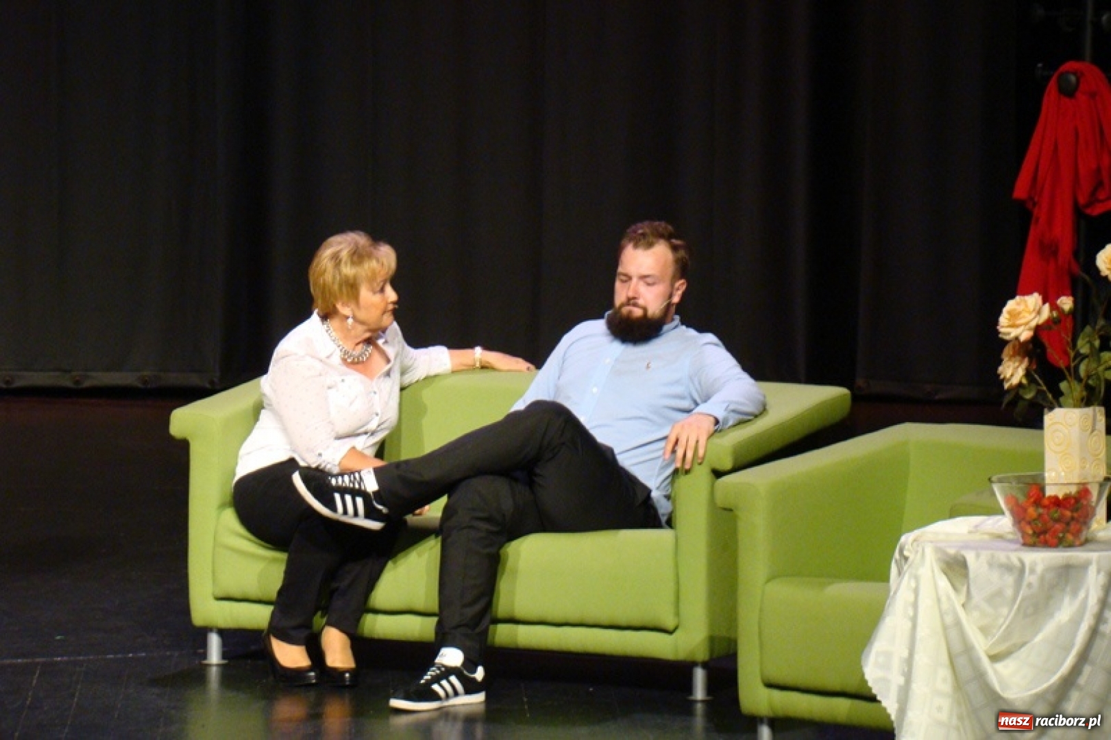 Zdjęcie w galerii na portalu naszraciborz.pl: Teatr Senioralne Forte na deskach Chorzowskiego Centrum Kultury wiadomości z regionu