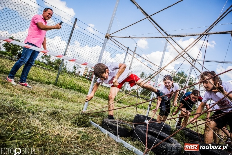 Zdjęcie w galerii na portalu naszraciborz.pl: I Bieg Małego Polaka, czyli raciborski tor przeszkód dla dzieci wiadomości z regionu
