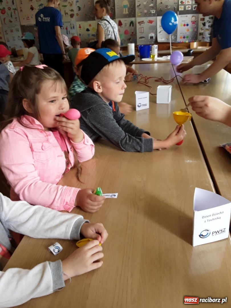 Zdjęcie w galerii na portalu naszraciborz.pl: Dzień Dziecka z Instytutem Techniki PWSZ wiadomości z regionu