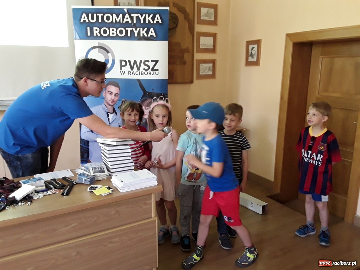 Zdjęcie w galerii na portalu naszraciborz.pl: Dzień Dziecka z Instytutem Techniki PWSZ wiadomości z regionu