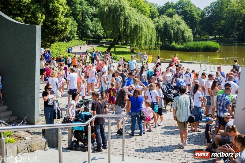 Zdjęcie w galerii na portalu naszraciborz.pl: Upał im niestraszny. Setki młodych biegaczy na starcie Raciborskiego Biegu Profilaktycznego  wiadomości z regionu