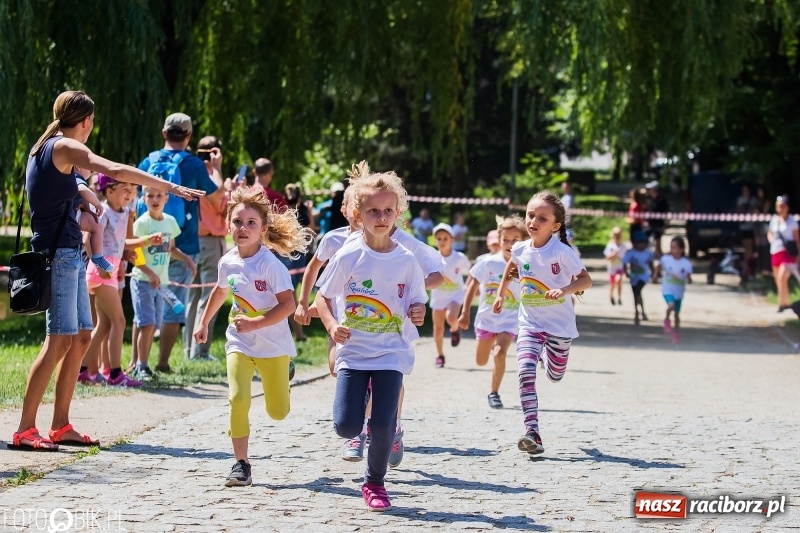 Zdjęcie w galerii na portalu naszraciborz.pl: Upał im niestraszny. Setki młodych biegaczy na starcie Raciborskiego Biegu Profilaktycznego  wiadomości z regionu