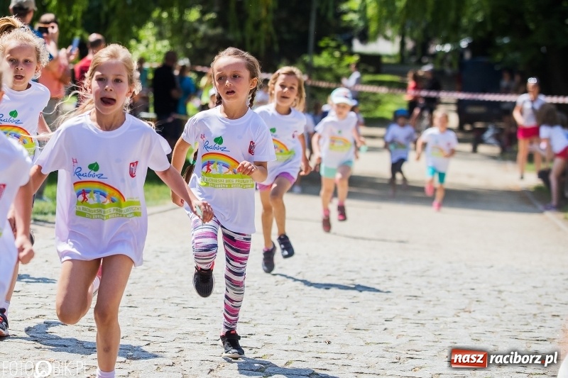 Zdjęcie w galerii na portalu naszraciborz.pl: Upał im niestraszny. Setki młodych biegaczy na starcie Raciborskiego Biegu Profilaktycznego  wiadomości z regionu