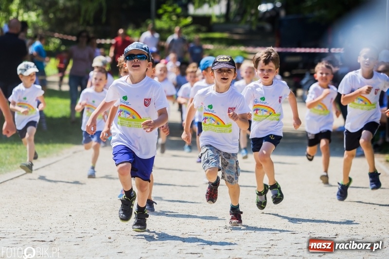 Zdjęcie w galerii na portalu naszraciborz.pl: Upał im niestraszny. Setki młodych biegaczy na starcie Raciborskiego Biegu Profilaktycznego  wiadomości z regionu