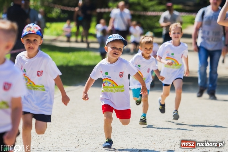 Zdjęcie w galerii na portalu naszraciborz.pl: Upał im niestraszny. Setki młodych biegaczy na starcie Raciborskiego Biegu Profilaktycznego  wiadomości z regionu