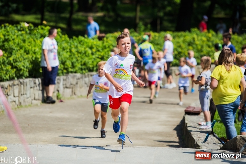 Zdjęcie w galerii na portalu naszraciborz.pl: Upał im niestraszny. Setki młodych biegaczy na starcie Raciborskiego Biegu Profilaktycznego  wiadomości z regionu