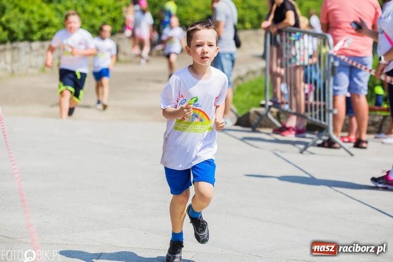 Zdjęcie w galerii na portalu naszraciborz.pl: Upał im niestraszny. Setki młodych biegaczy na starcie Raciborskiego Biegu Profilaktycznego  wiadomości z regionu