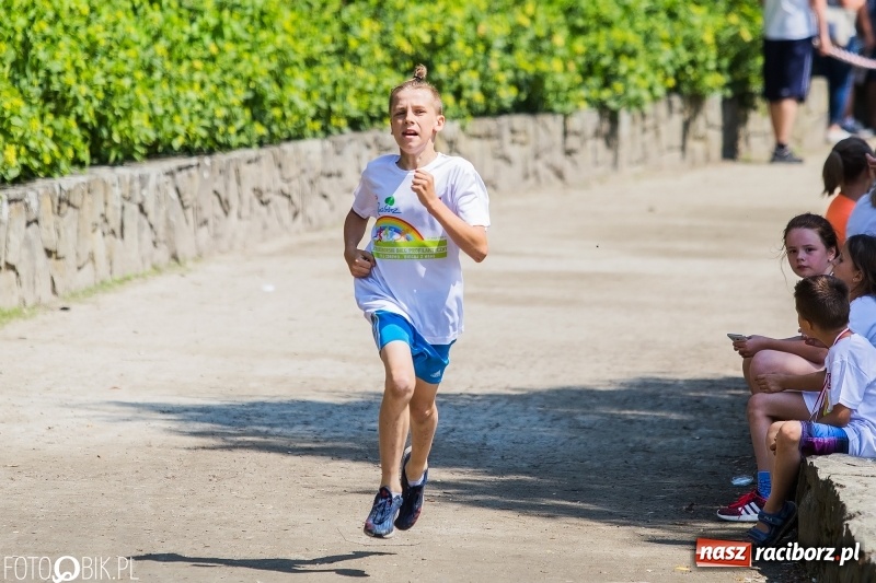 Zdjęcie w galerii na portalu naszraciborz.pl: Upał im niestraszny. Setki młodych biegaczy na starcie Raciborskiego Biegu Profilaktycznego  wiadomości z regionu