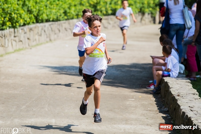 Zdjęcie w galerii na portalu naszraciborz.pl: Upał im niestraszny. Setki młodych biegaczy na starcie Raciborskiego Biegu Profilaktycznego  wiadomości z regionu