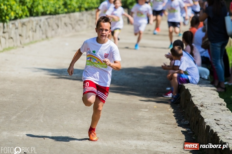Zdjęcie w galerii na portalu naszraciborz.pl: Upał im niestraszny. Setki młodych biegaczy na starcie Raciborskiego Biegu Profilaktycznego  wiadomości z regionu
