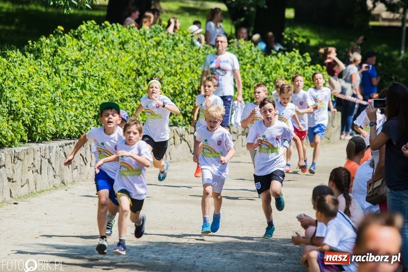 Zdjęcie w galerii na portalu naszraciborz.pl: Upał im niestraszny. Setki młodych biegaczy na starcie Raciborskiego Biegu Profilaktycznego  wiadomości z regionu