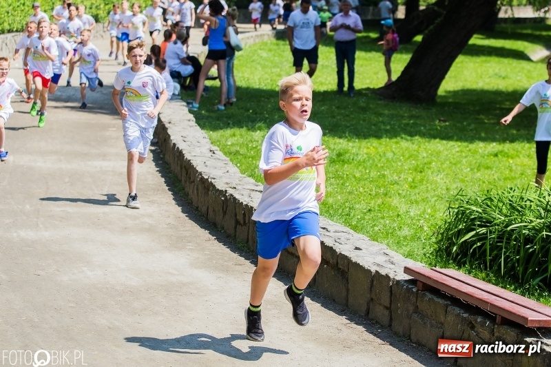 Zdjęcie w galerii na portalu naszraciborz.pl: Upał im niestraszny. Setki młodych biegaczy na starcie Raciborskiego Biegu Profilaktycznego  wiadomości z regionu