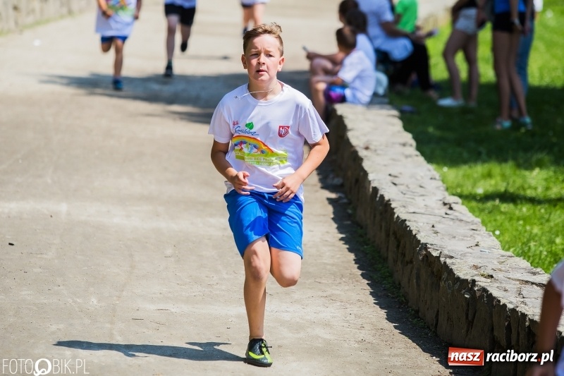 Zdjęcie w galerii na portalu naszraciborz.pl: Upał im niestraszny. Setki młodych biegaczy na starcie Raciborskiego Biegu Profilaktycznego  wiadomości z regionu