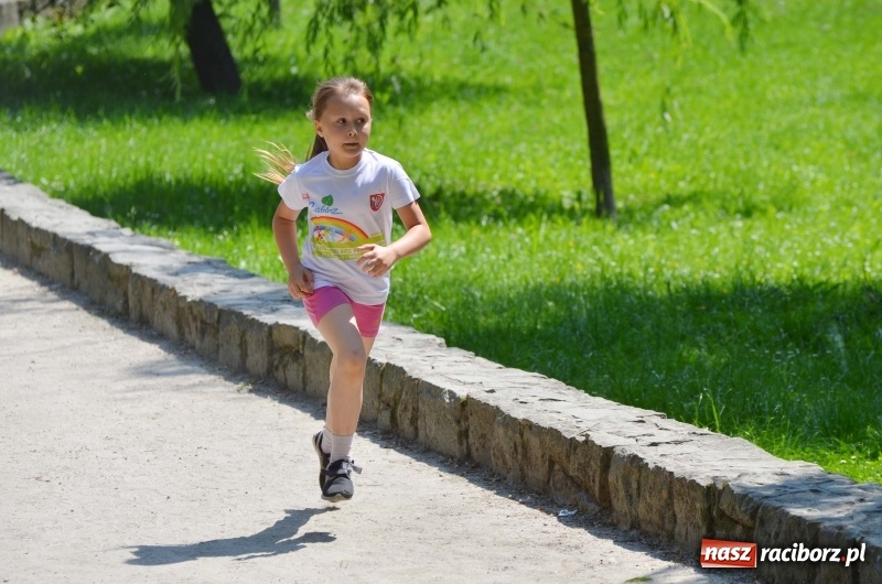 Zdjęcie w galerii na portalu naszraciborz.pl: Upał im niestraszny. Setki młodych biegaczy na starcie Raciborskiego Biegu Profilaktycznego  wiadomości z regionu