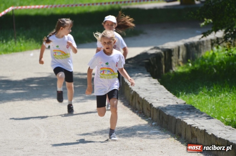 Zdjęcie w galerii na portalu naszraciborz.pl: Upał im niestraszny. Setki młodych biegaczy na starcie Raciborskiego Biegu Profilaktycznego  wiadomości z regionu