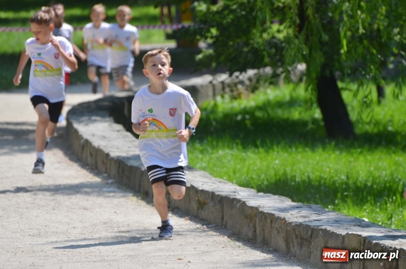 Zdjęcie w galerii na portalu naszraciborz.pl: Upał im niestraszny. Setki młodych biegaczy na starcie Raciborskiego Biegu Profilaktycznego  wiadomości z regionu
