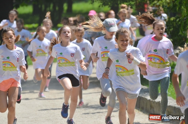 Zdjęcie w galerii na portalu naszraciborz.pl: Upał im niestraszny. Setki młodych biegaczy na starcie Raciborskiego Biegu Profilaktycznego  wiadomości z regionu
