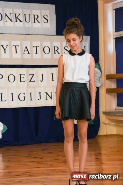 Zdjęcie w galerii na portalu naszraciborz.pl: Religijnie i metafizycznie - konkurs recytatorski w SP 18 wiadomości z regionu