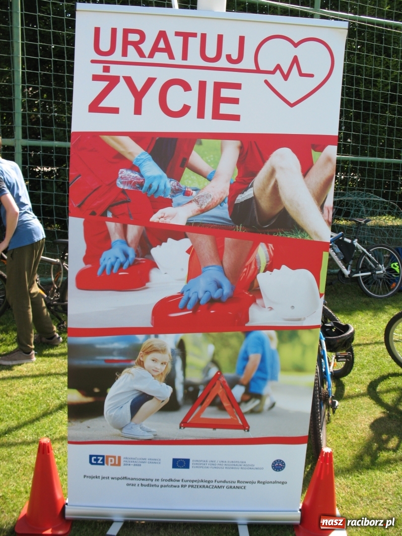 Zdjęcie w galerii na portalu naszraciborz.pl: Uratuj życie - warsztaty dotyczące bezpiecznego poruszania się rowerem wiadomości z regionu
