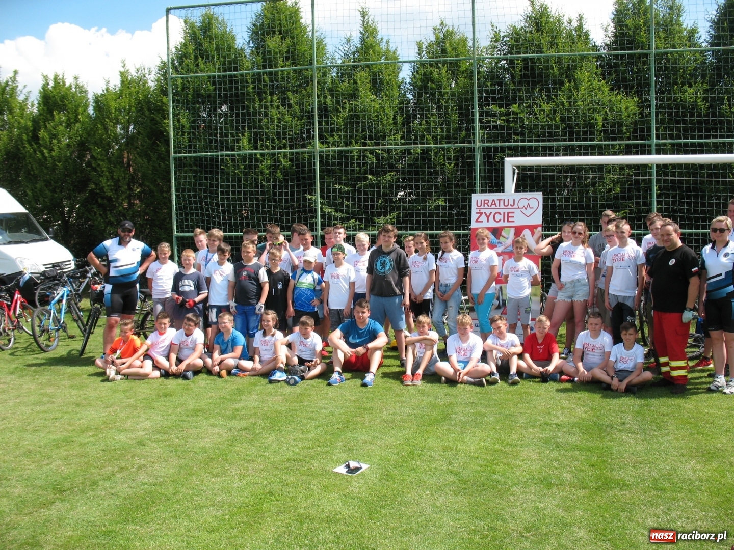 Zdjęcie w galerii na portalu naszraciborz.pl: Uratuj życie - warsztaty dotyczące bezpiecznego poruszania się rowerem wiadomości z regionu