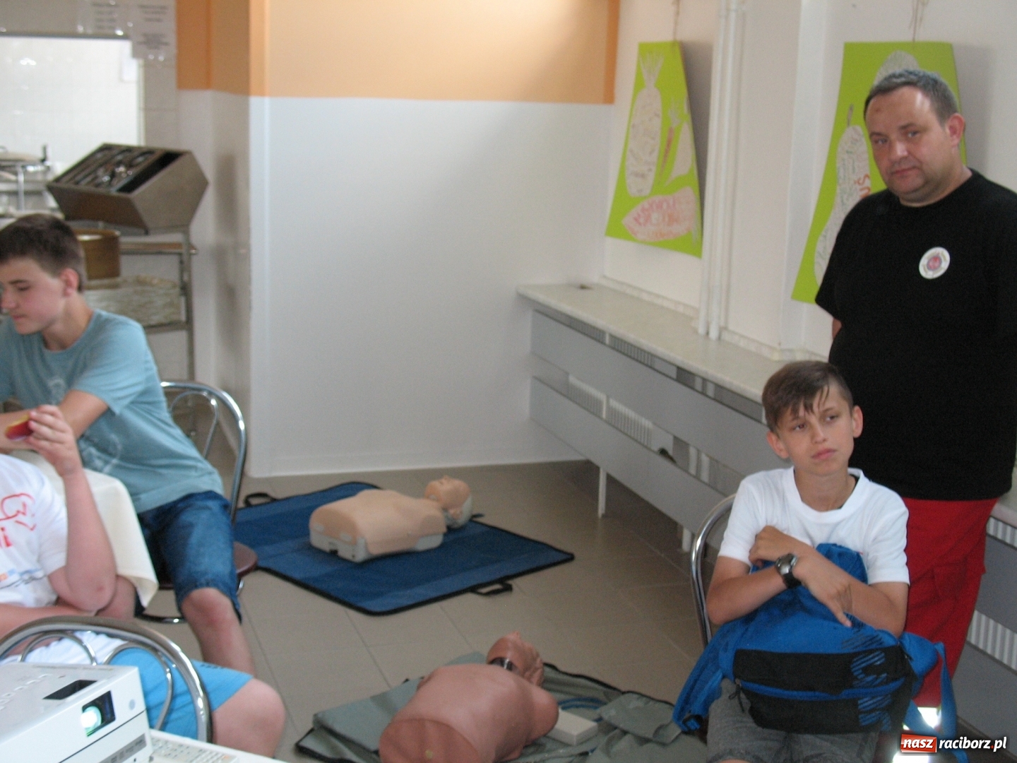 Zdjęcie w galerii na portalu naszraciborz.pl: Uratuj życie - warsztaty dotyczące bezpiecznego poruszania się rowerem wiadomości z regionu