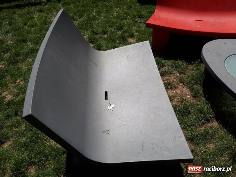 Zdjęcie w galerii na portalu naszraciborz.pl: Plaża miejska w niedzielne popołudnie. Dla gospodarzy nadal trwa zima  wiadomości z regionu