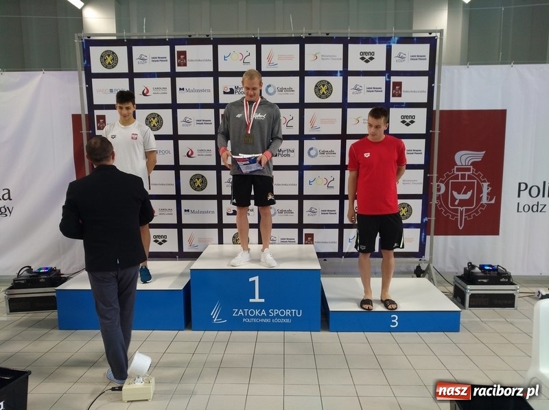 Zdjęcie w galerii na portalu naszraciborz.pl: Pływanie: Brązowy medal Doriana Bachlaja wiadomości z regionu
