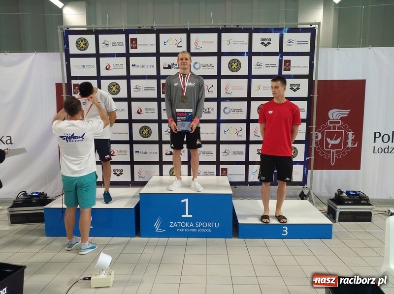 Zdjęcie w galerii na portalu naszraciborz.pl: Pływanie: Brązowy medal Doriana Bachlaja wiadomości z regionu