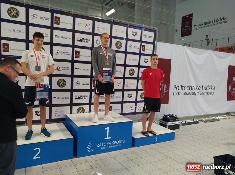 Zdjęcie w galerii na portalu naszraciborz.pl: Pływanie: Brązowy medal Doriana Bachlaja wiadomości z regionu