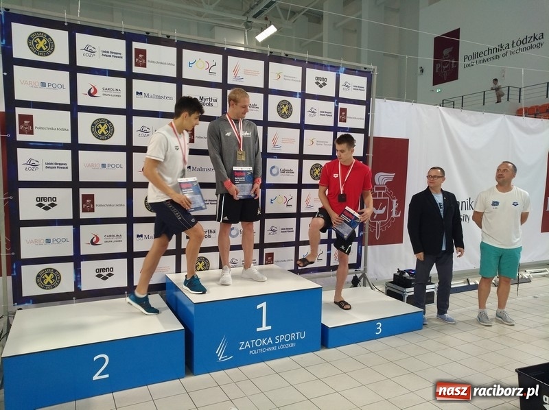 Zdjęcie w galerii na portalu naszraciborz.pl: Pływanie: Brązowy medal Doriana Bachlaja wiadomości z regionu