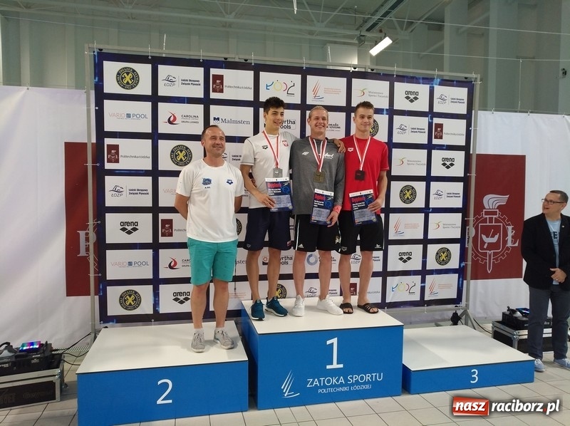 Zdjęcie w galerii na portalu naszraciborz.pl: Pływanie: Brązowy medal Doriana Bachlaja wiadomości z regionu