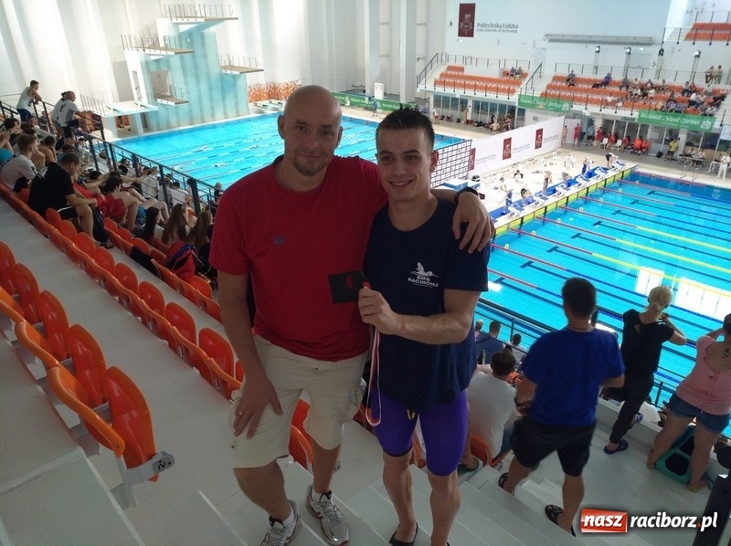 Zdjęcie w galerii na portalu naszraciborz.pl: Pływanie: Brązowy medal Doriana Bachlaja wiadomości z regionu