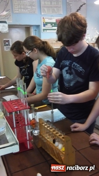 Zdjęcie w galerii na portalu naszraciborz.pl: Warsztaty chemiczne w CKZiU nr 1 w Raciborzu wiadomości z regionu
