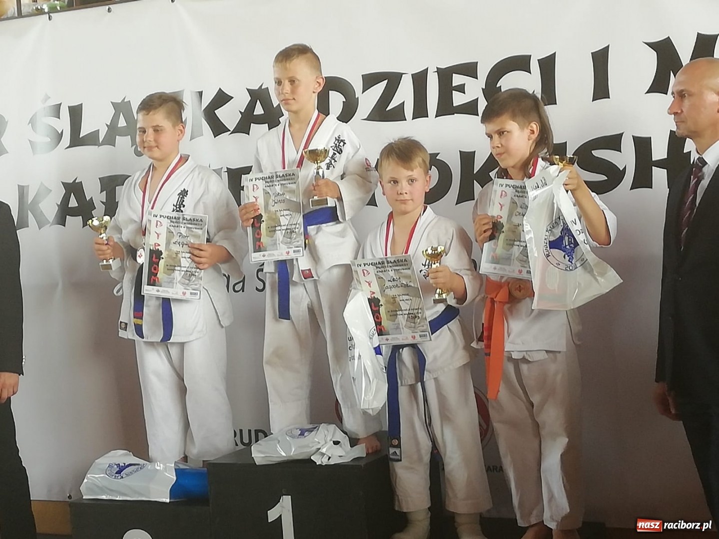 Zdjęcie w galerii na portalu naszraciborz.pl: Sukcesy raciborskiego klubu Karate Kyokushin na Pucharze Śląska wiadomości z regionu