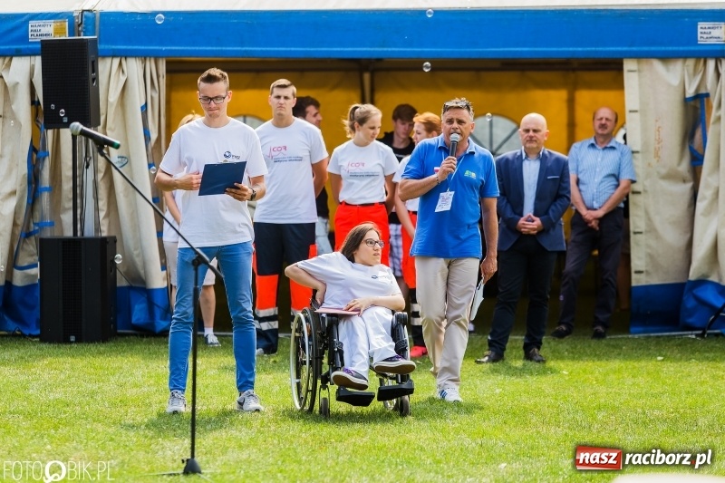 Zdjęcie w galerii na portalu naszraciborz.pl: Igrzyska Sport ku radości na stadionie PWSZ wiadomości z regionu