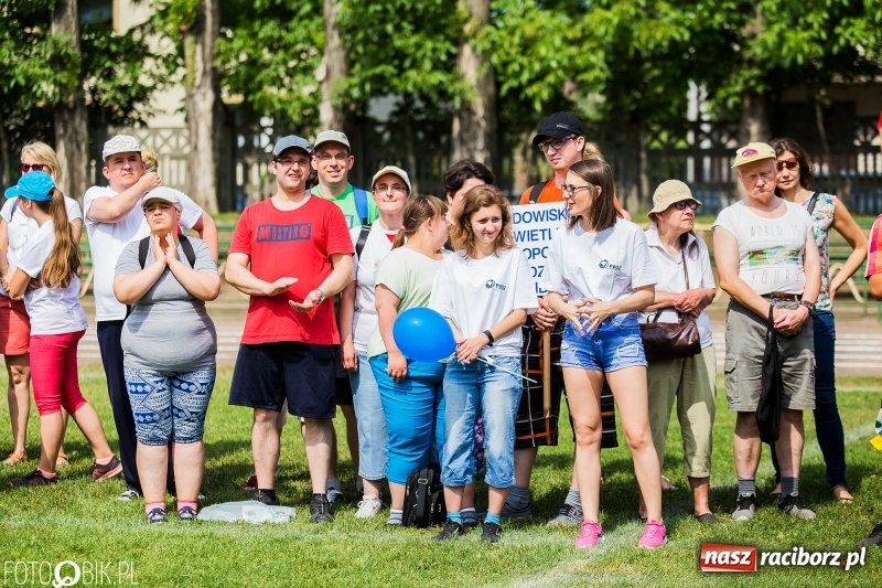 Zdjęcie w galerii na portalu naszraciborz.pl: Igrzyska Sport ku radości na stadionie PWSZ wiadomości z regionu