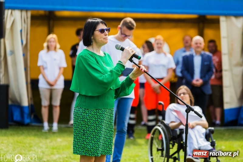 Zdjęcie w galerii na portalu naszraciborz.pl: Igrzyska Sport ku radości na stadionie PWSZ wiadomości z regionu
