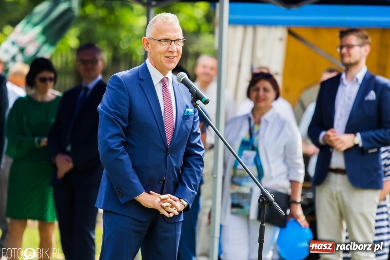 Zdjęcie w galerii na portalu naszraciborz.pl: Igrzyska Sport ku radości na stadionie PWSZ wiadomości z regionu