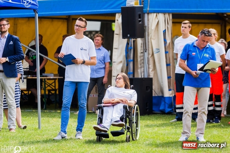 Zdjęcie w galerii na portalu naszraciborz.pl: Igrzyska Sport ku radości na stadionie PWSZ wiadomości z regionu