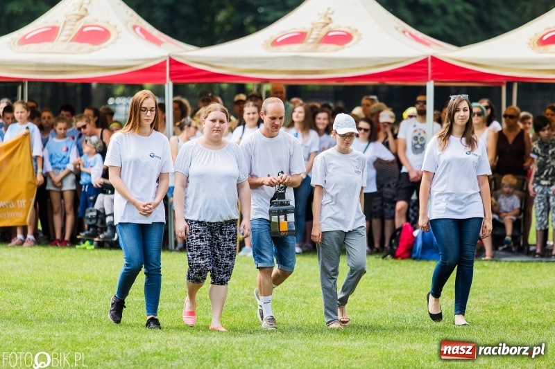 Zdjęcie w galerii na portalu naszraciborz.pl: Igrzyska Sport ku radości na stadionie PWSZ wiadomości z regionu