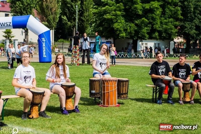 Zdjęcie w galerii na portalu naszraciborz.pl: Igrzyska Sport ku radości na stadionie PWSZ wiadomości z regionu