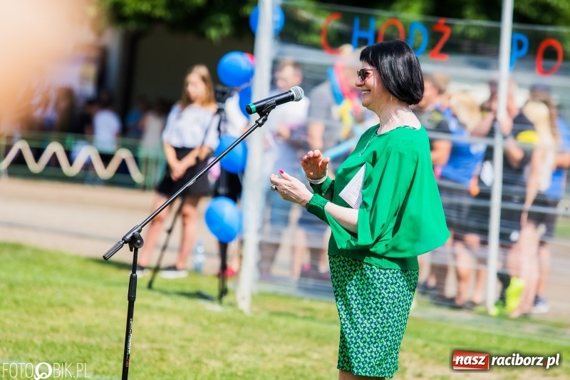 Zdjęcie w galerii na portalu naszraciborz.pl: Igrzyska Sport ku radości na stadionie PWSZ wiadomości z regionu