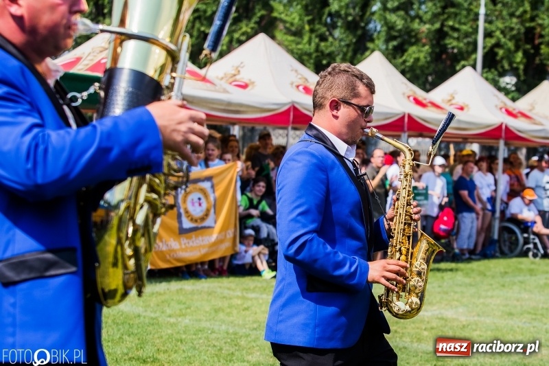 Zdjęcie w galerii na portalu naszraciborz.pl: Igrzyska Sport ku radości na stadionie PWSZ wiadomości z regionu
